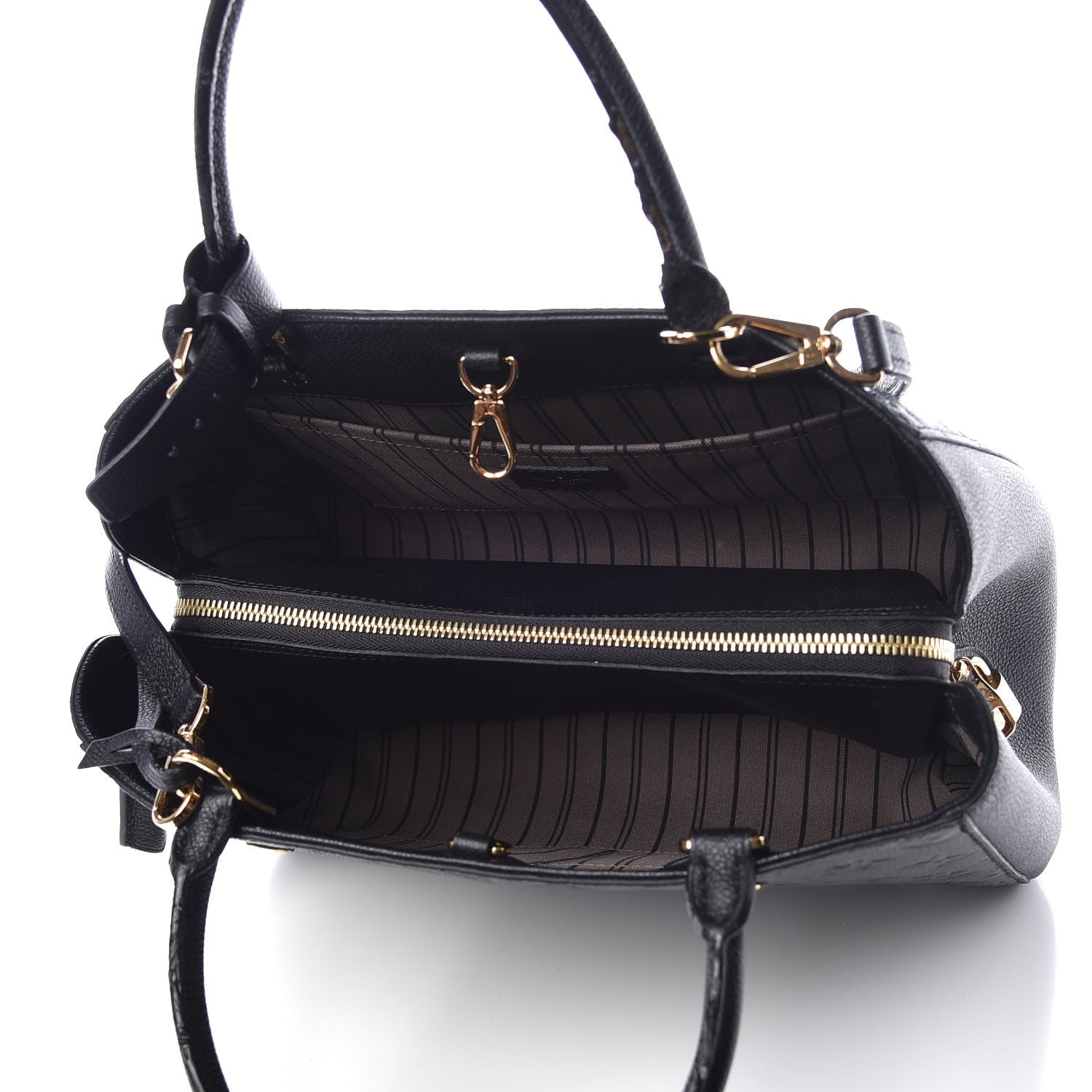 Louis Vuitton Empreinte Montaigne MM Black 5 of 12