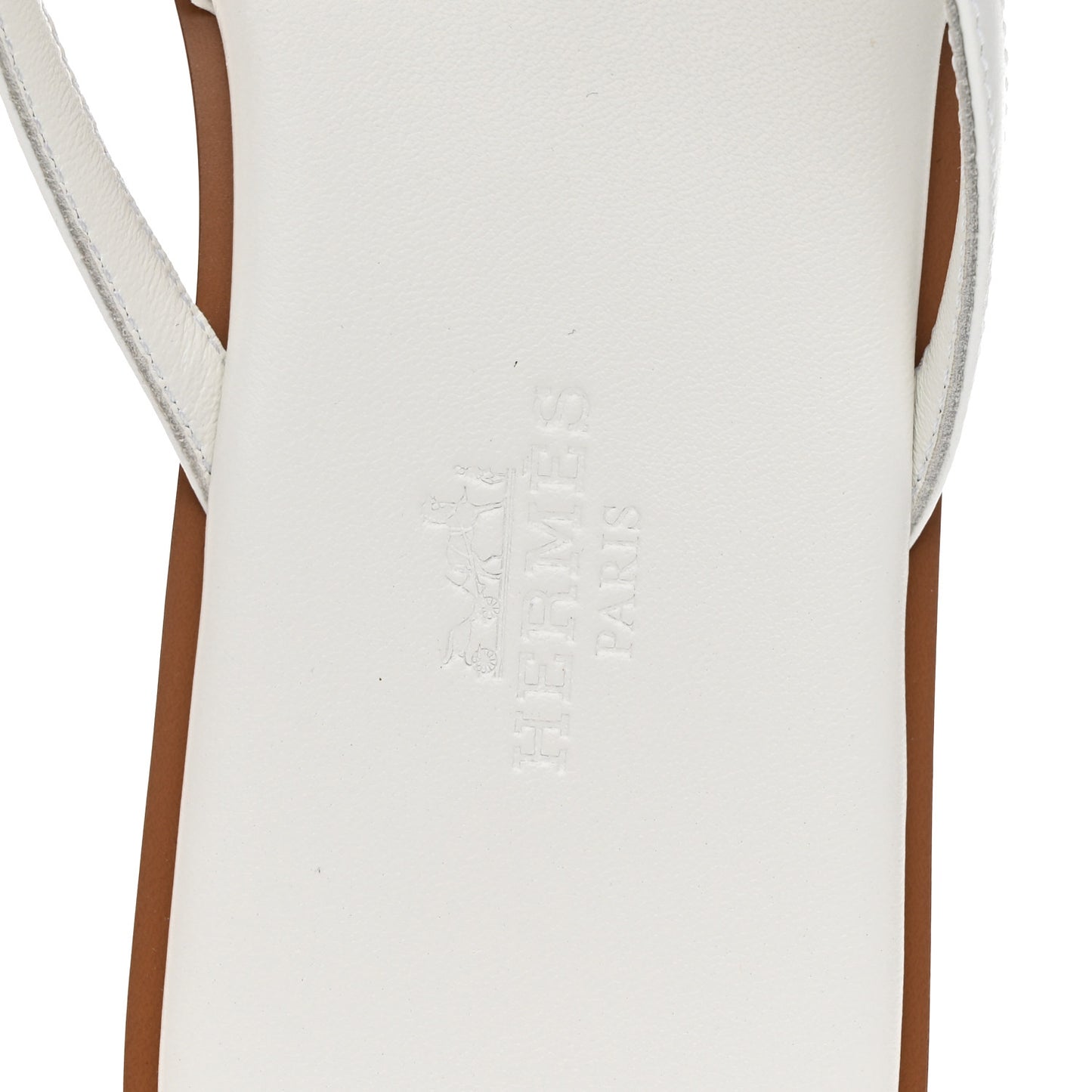 Calfskin Miss Sandals 36 White