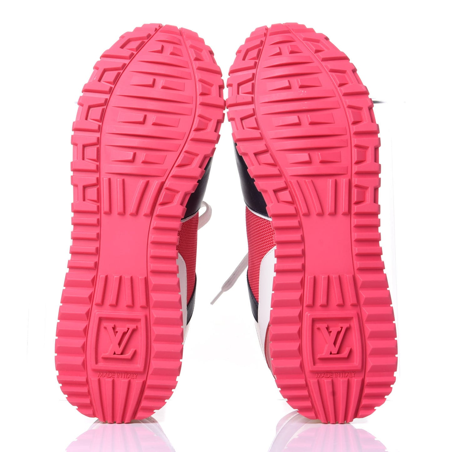 Calfskin Run Away Sneakers 37.5 Framboise Pink