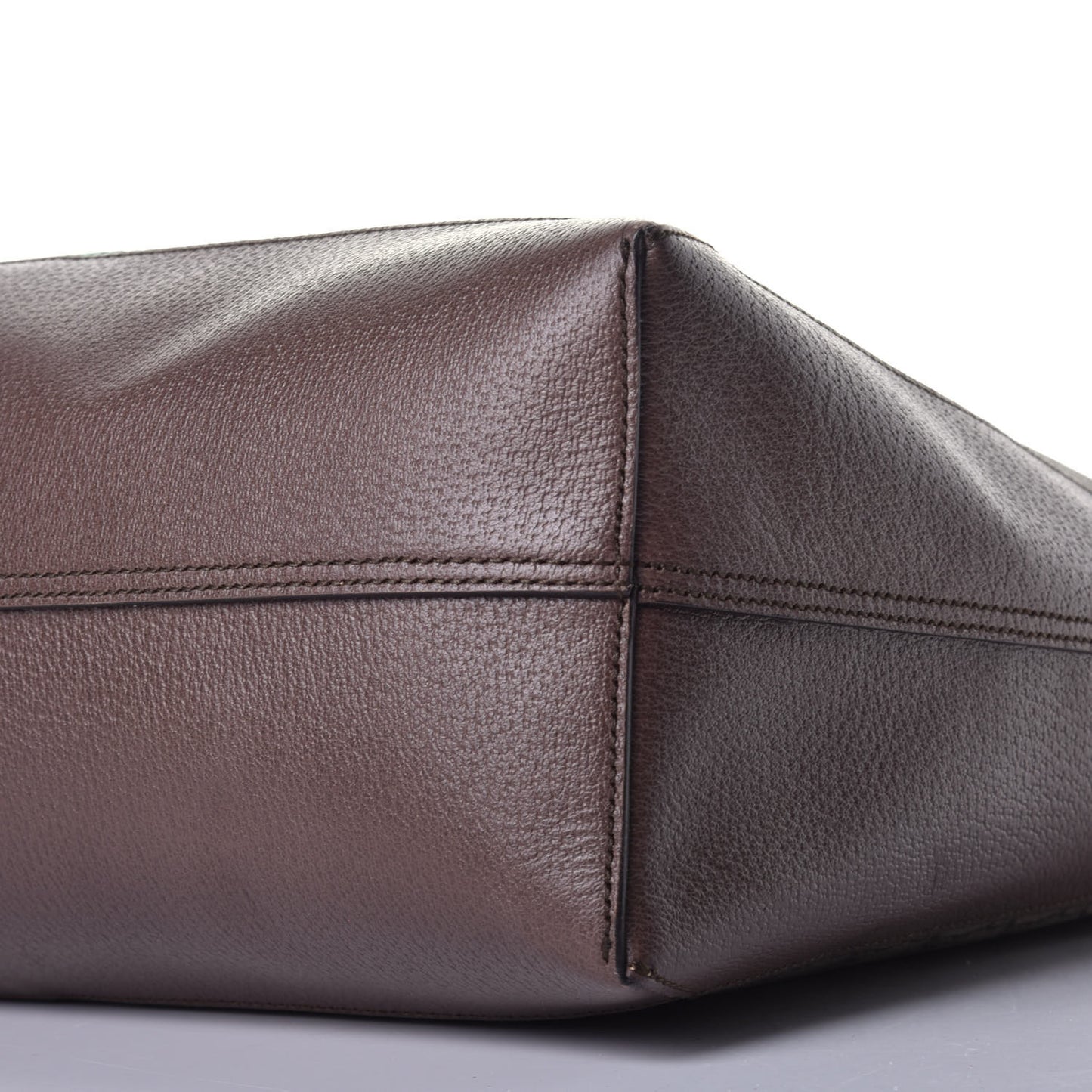 GG Supreme Monogram Web Large Ophidia Tote Brown