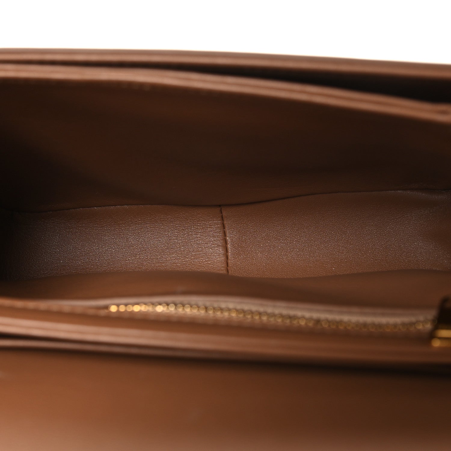 Celine Shiny Calfskin Teen Triomphe Bronze 5 of 10