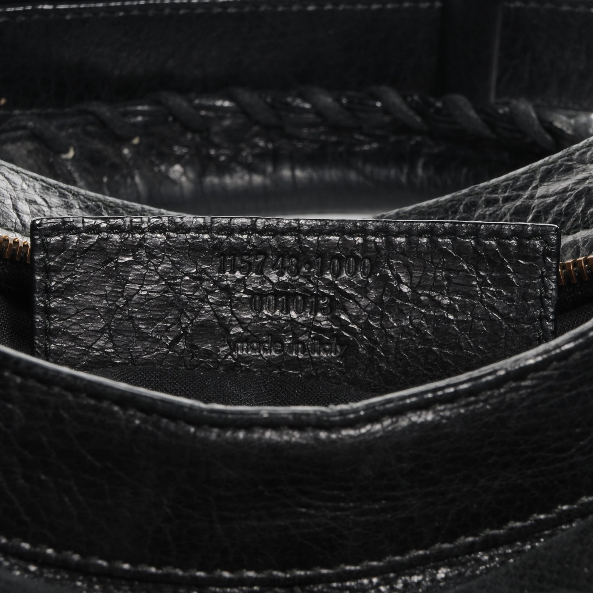 Balenciaga Agneau Perforated City Black 7 of 9