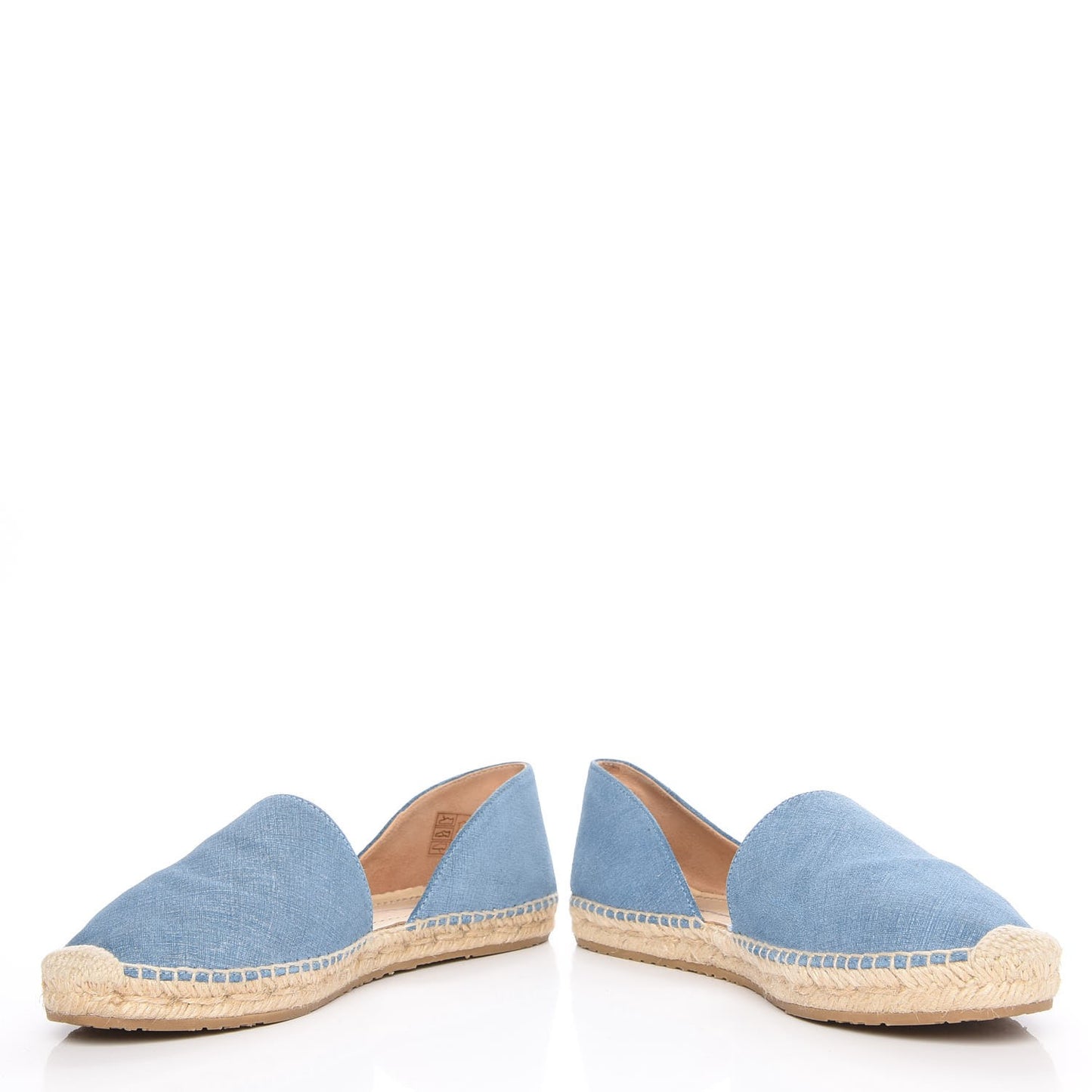 Denim Dreya D'Orsay Espadrilles 37 Blue