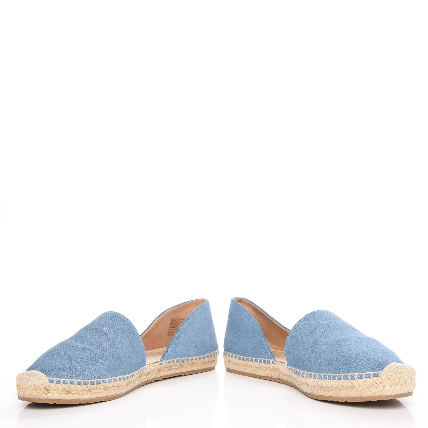 Jimmy Choo Denim Dreya D'Orsay Espadrilles 37 Blue 6 of 10