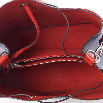 Louis Vuitton Epi Neonoe Indigo Coquelicot 6 of 9