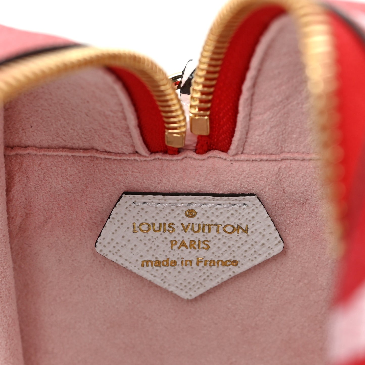 Monogram Giant Beach Pouch Rouge