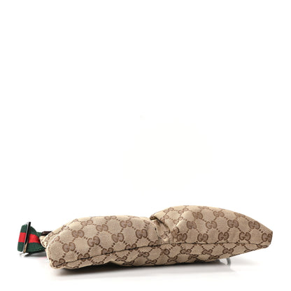 Gucci Monogram Web Belt Bag Dark Brown 4 of 10