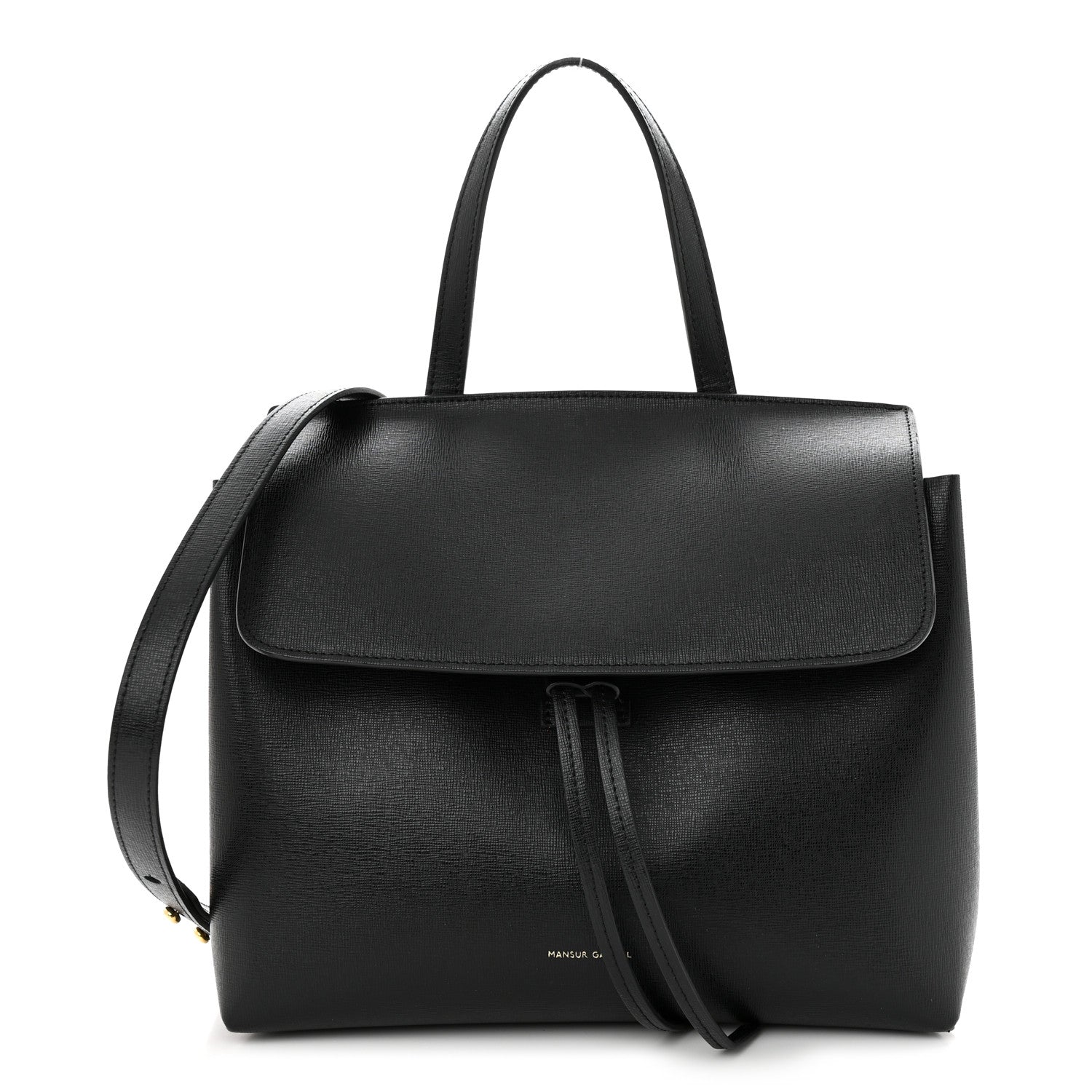 Mansur Gavriel Calfskin Mini Lady Bag Black Flamma 1 of 12