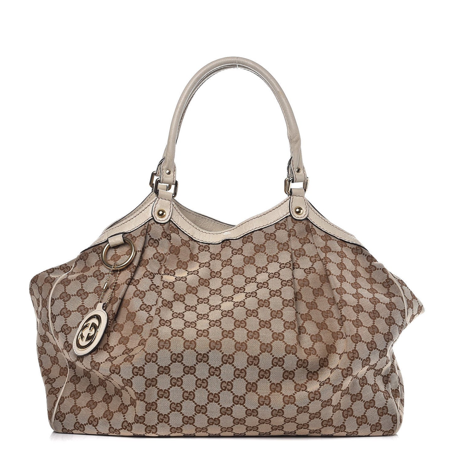 Monogram Large Sukey Tote Off White