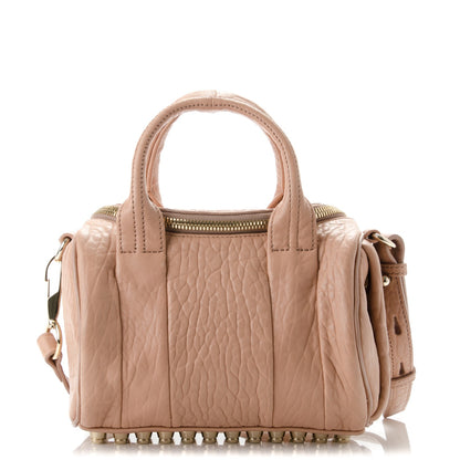 Alexander Wang Pebbled Lambskin Mini Rockie Blush Pale Gold Hardware 1 of 7