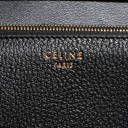 Celine Goatskin Medium Classic Box Flap Bag Black 5 of 10