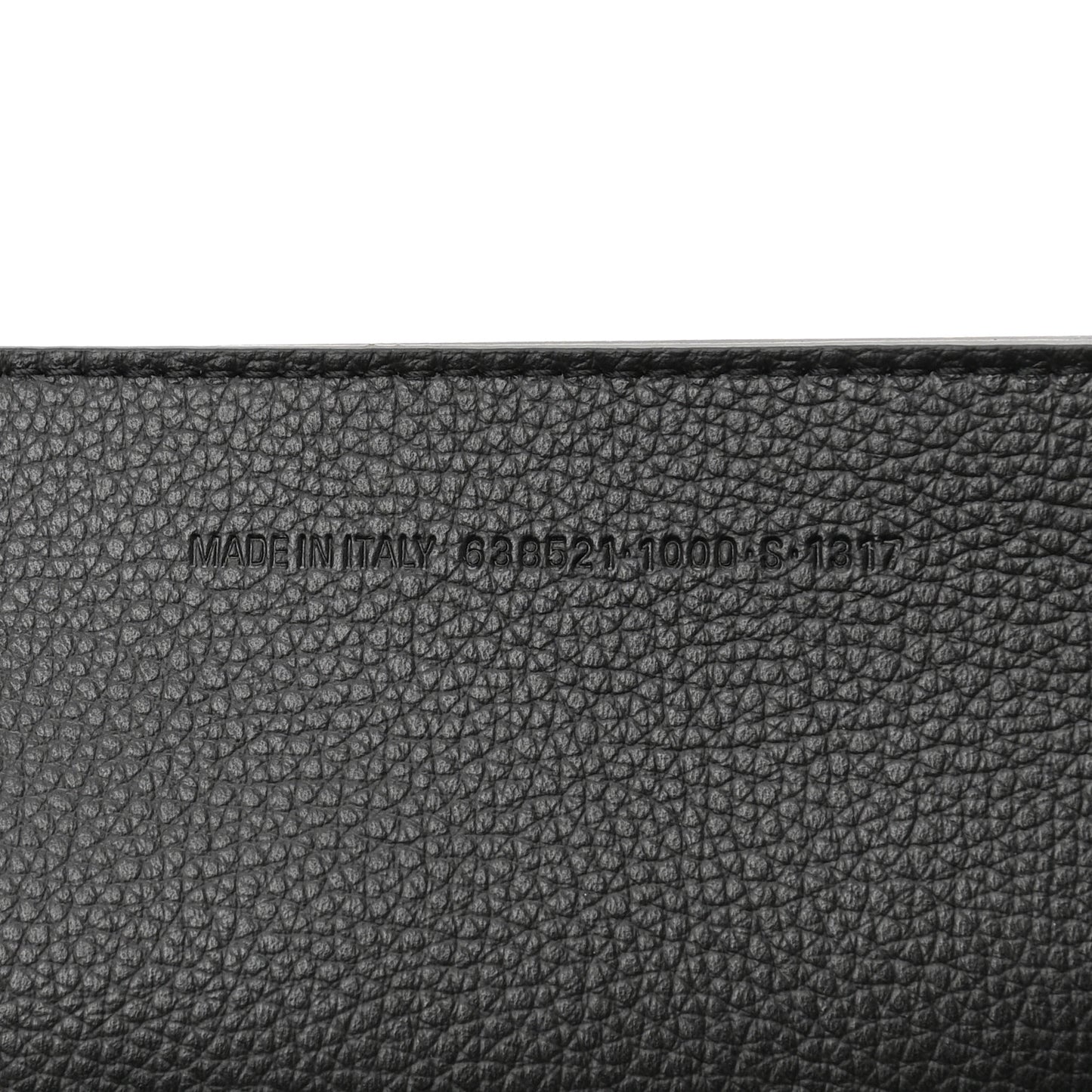 Grained Calfskin Neo Classic Black Hardware S City Black