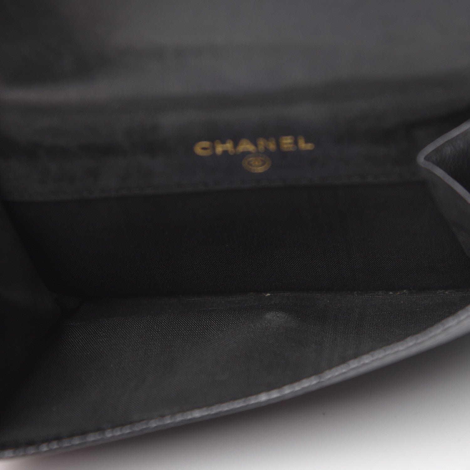 Chanel Caviar Timeless CC Compact French Wallet Black 7 of 20