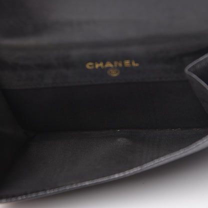 Chanel Caviar Timeless CC Compact French Wallet Black 7 of 20