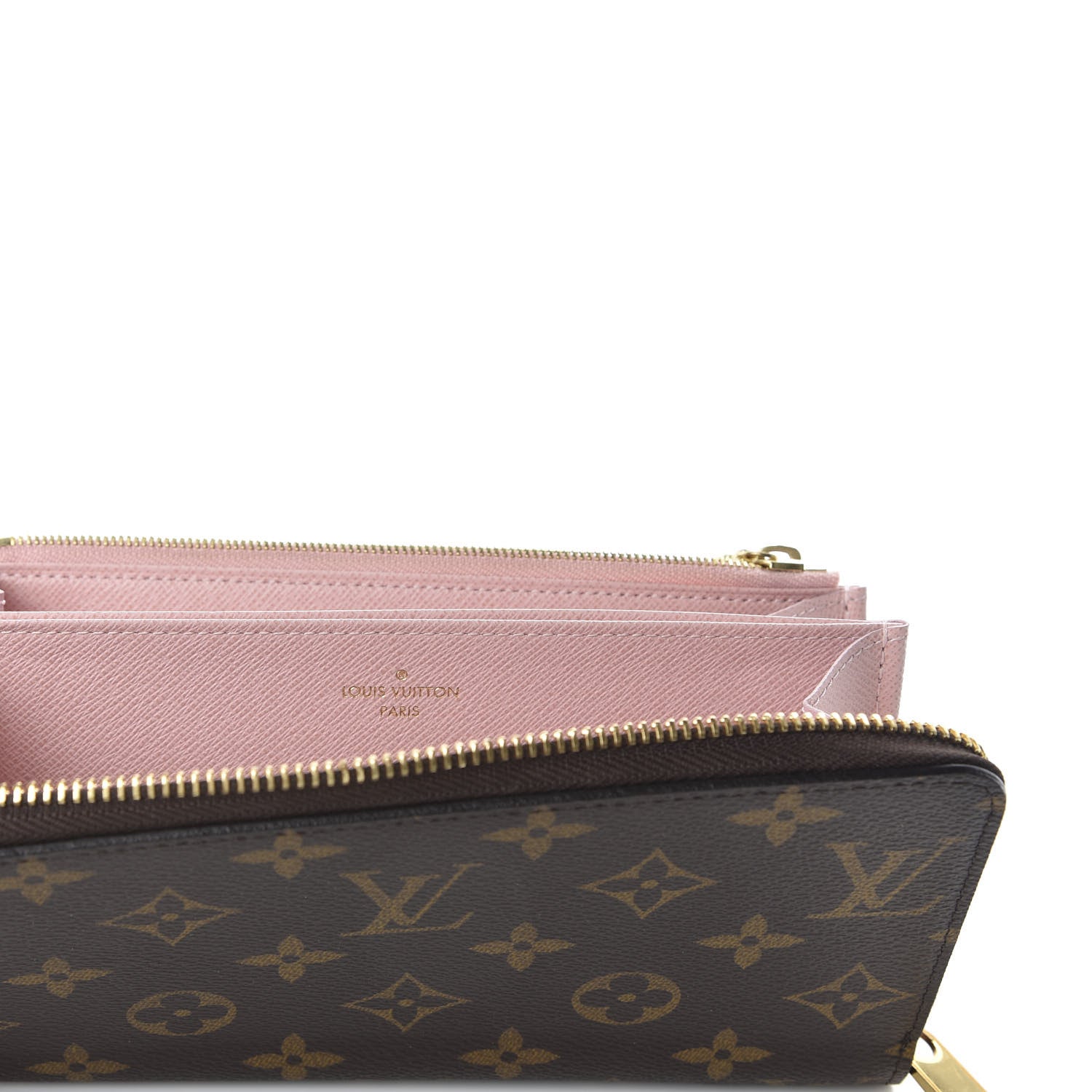 Louis Vuitton Monogram Zippy Wallet Rose Ballerine 6 of 7