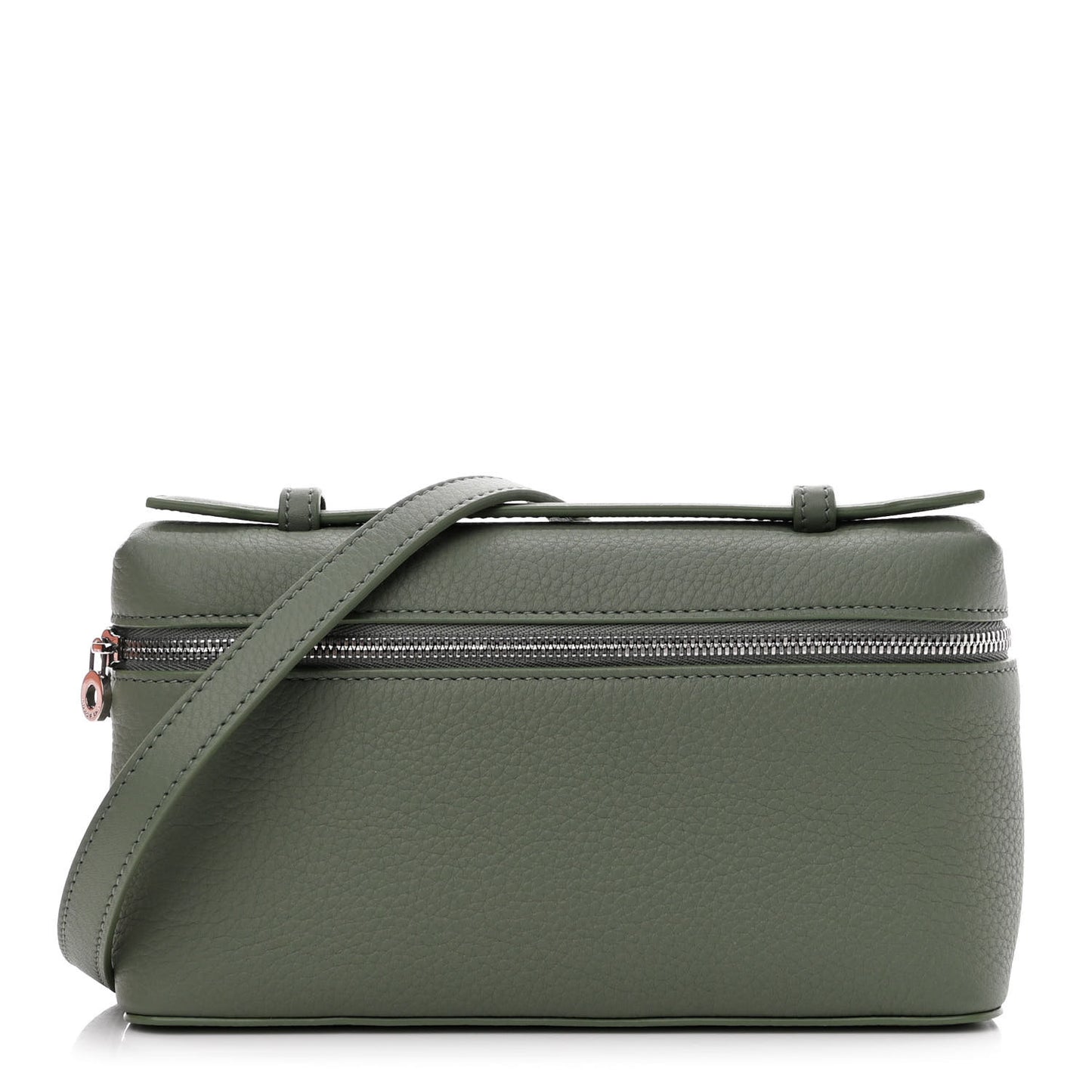 Grained Calfskin L19 Extra Pocket Pouch Sage Brush Leaves