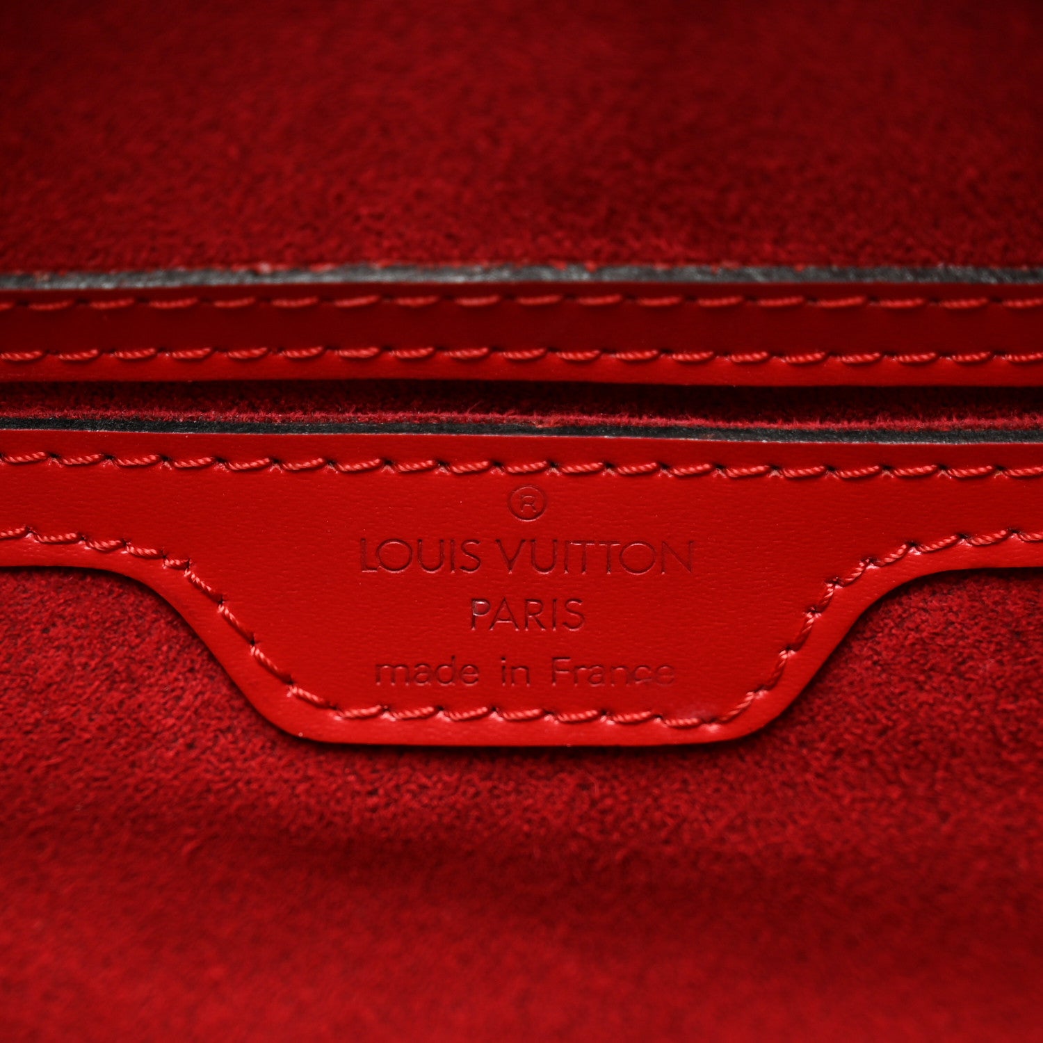 Louis Vuitton Epi Soufflot Rouge 7 of 12