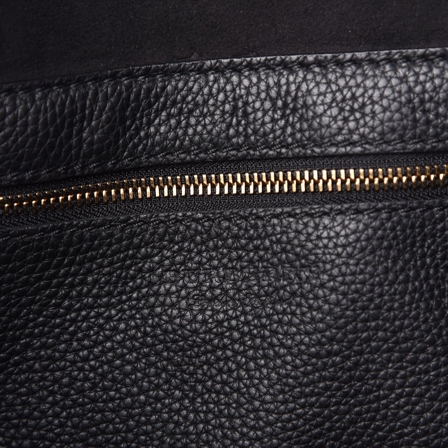 Grainy Calfskin Remington Tote Black