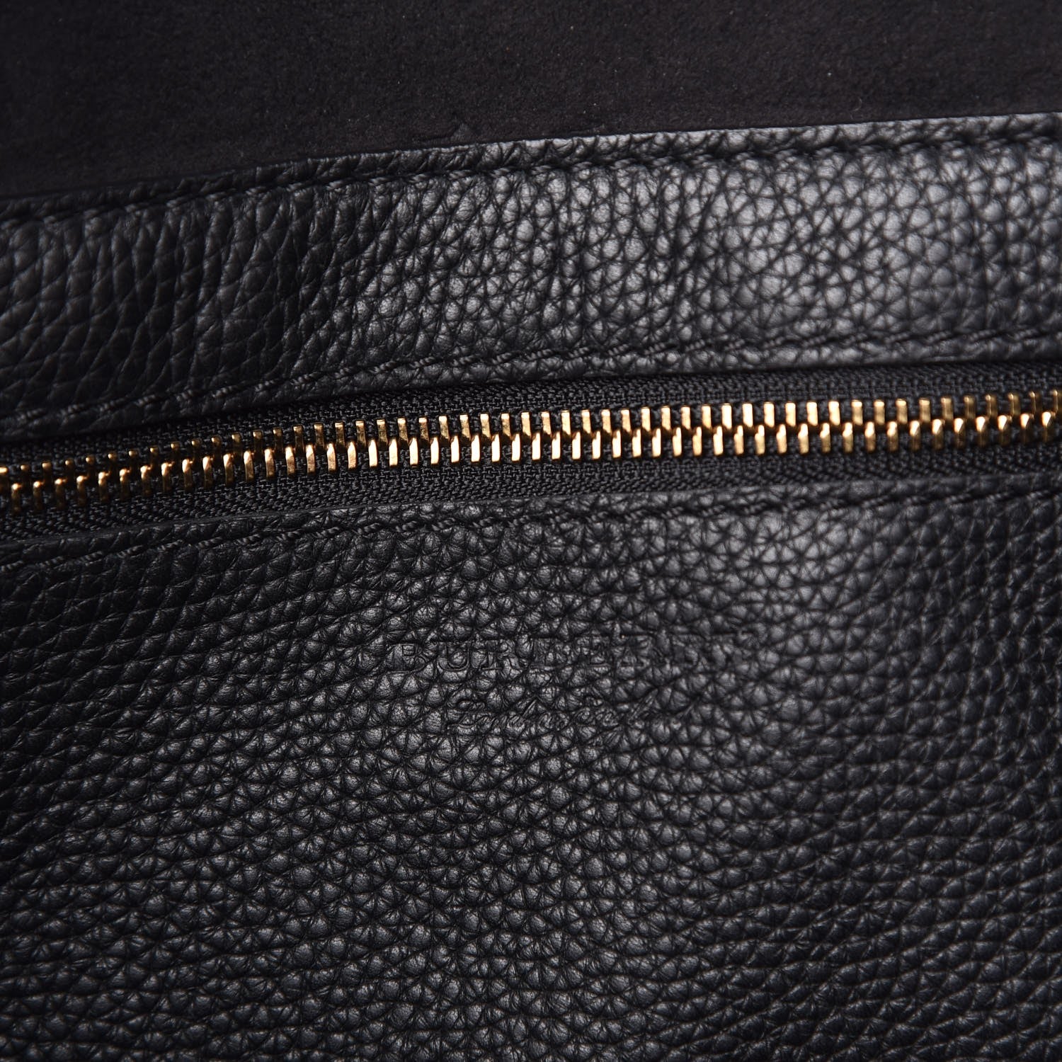 Burberry Grainy Calfskin Remington Tote Black 5 of 9