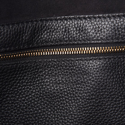 Burberry Grainy Calfskin Remington Tote Black 5 of 9
