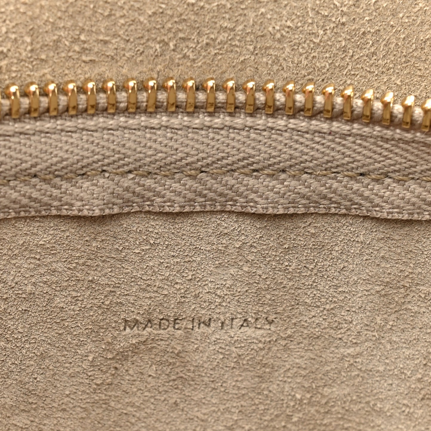 Grained Calfskin Nano Belt Bag Light Taupe