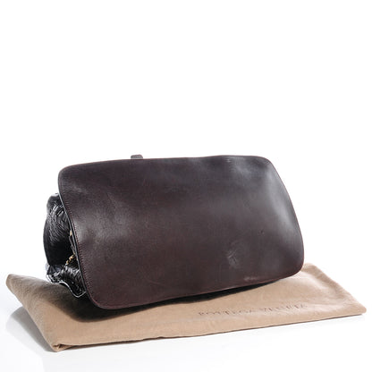 Bottega Veneta Nappa Intrecciato Shoulder Bag Ebano 4 of 8