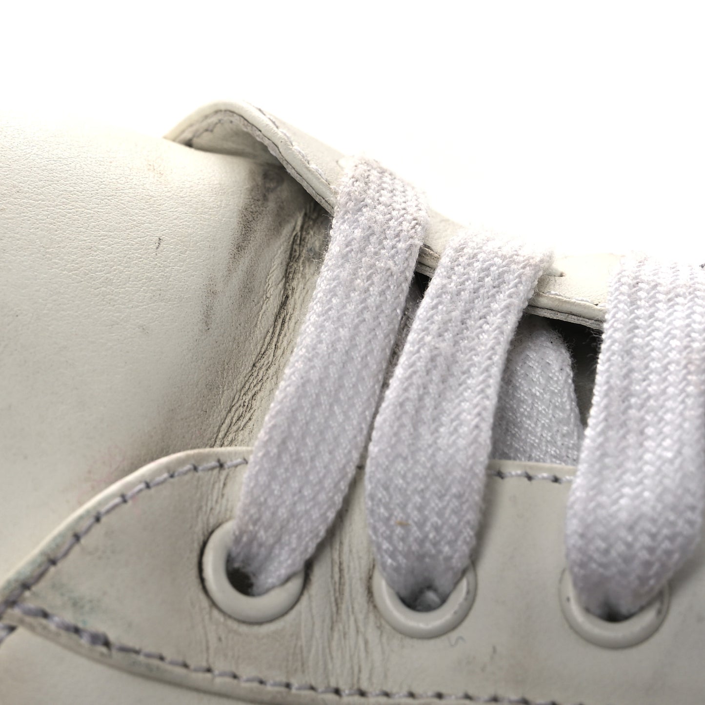 Vitello Soft Logo 45mm Platform Sneakers 35.5 White Pink