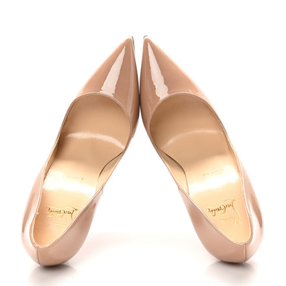 Christian Louboutin Patent So Kate 120 Pumps 38.5 Nude 2 of 8