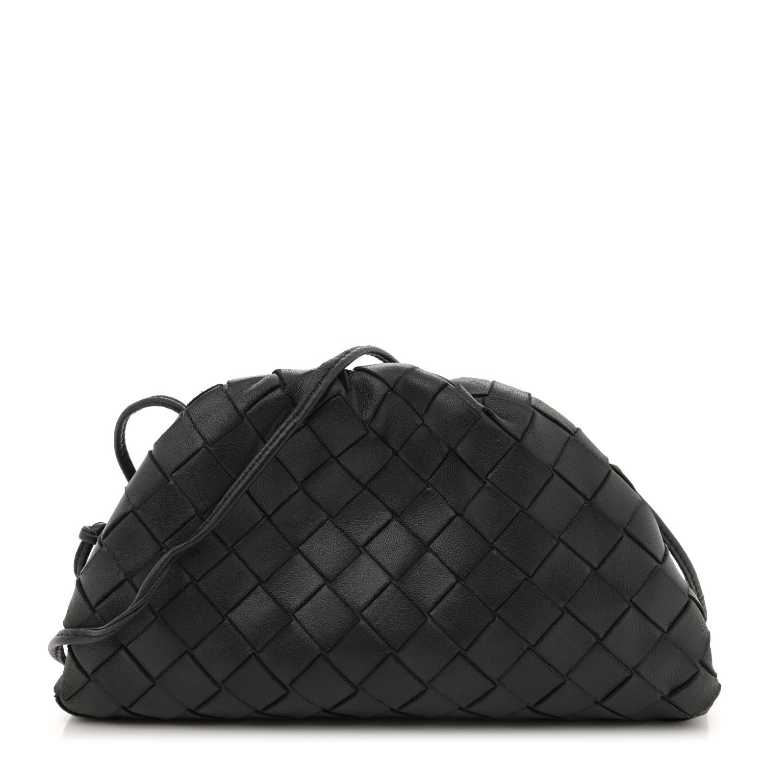 Bottega Veneta Nappa Intrecciato The Mini Pouch Black 1 of 12