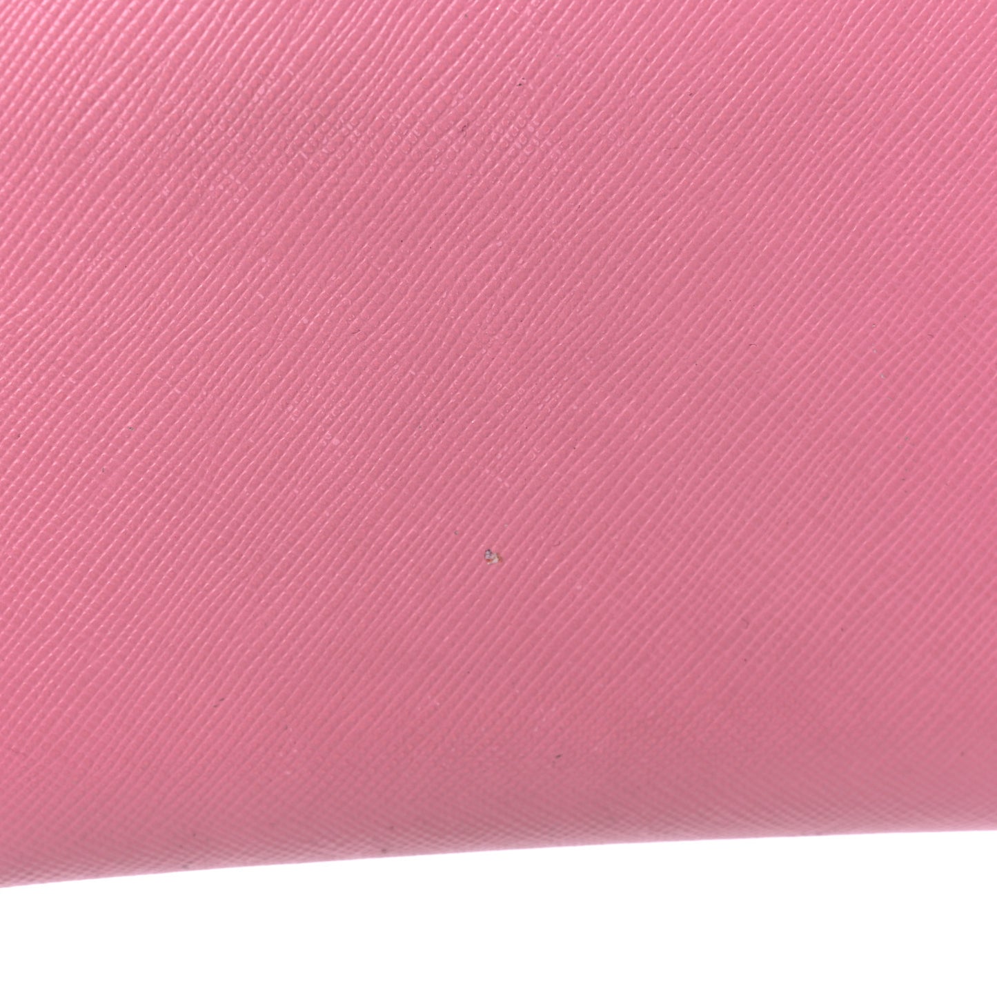 Saffiano Metal Zip Around Wallet Geranio