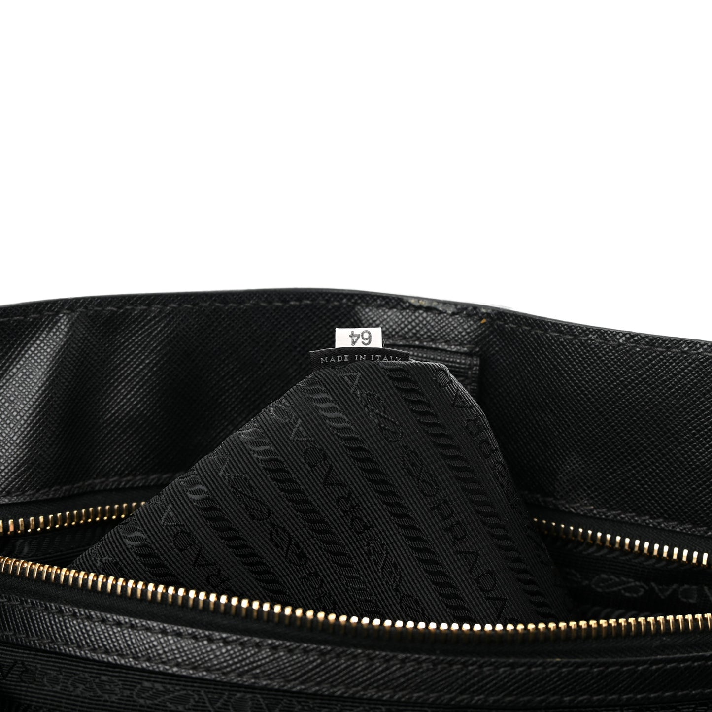 Saffiano Lux Large Tote Black