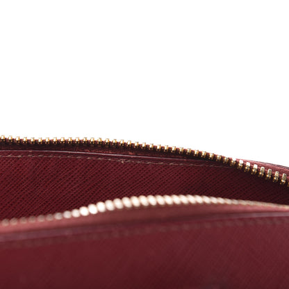 Prada Saffiano Lux Medium Promenade Tote Cherry 9 of 13