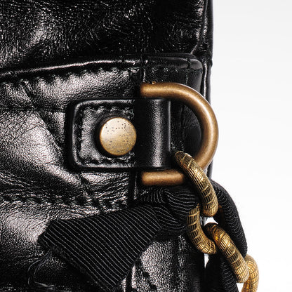 Lanvin Quilted Calfskin Happy Mini Pop Crossbody Black 11 of 11