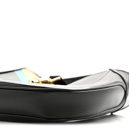 Gucci Boarded Dyana Lux Calfskin Centum Small Jackie 1961 Hobo Black Multicolor 10 of 11