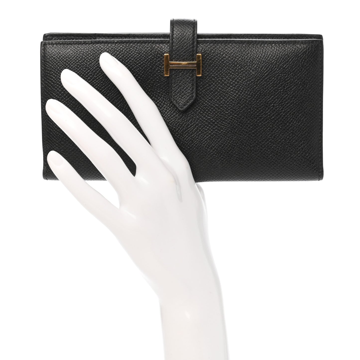 Epsom Bearn Gusset Wallet Black