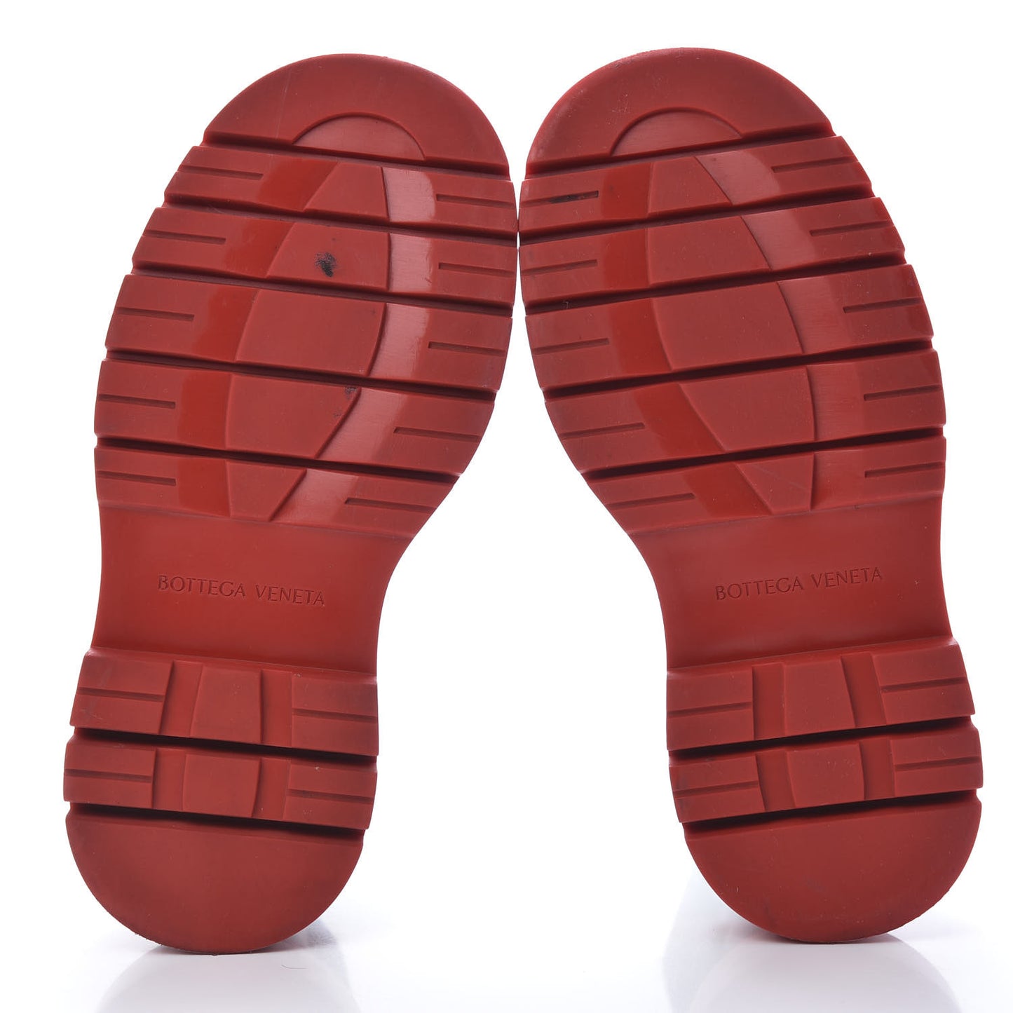 Calfskin The Tire Chelsea Boots 40 Black Bright Red