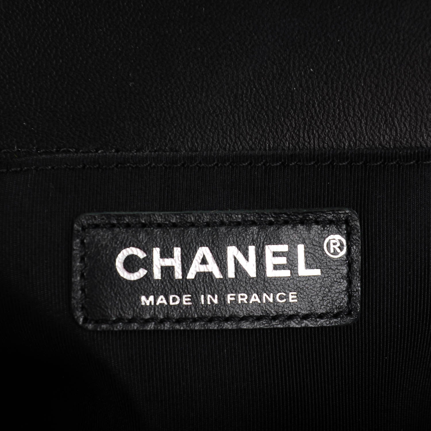 Chanel Lambskin Quilted Medium Boy Flap Black 6 of 7