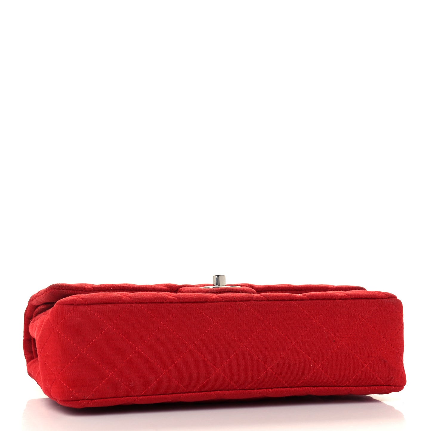 Jersey Quilted Medium Double Flap Red
