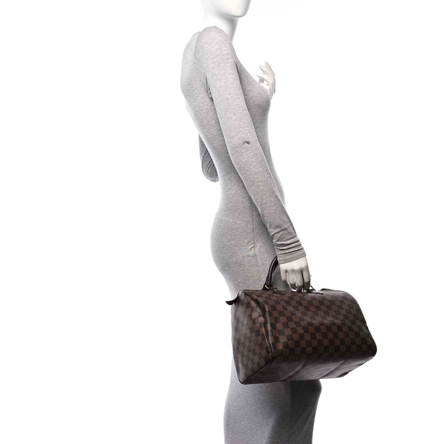 Louis Vuitton Damier Ebene Speedy 30 2 of 12