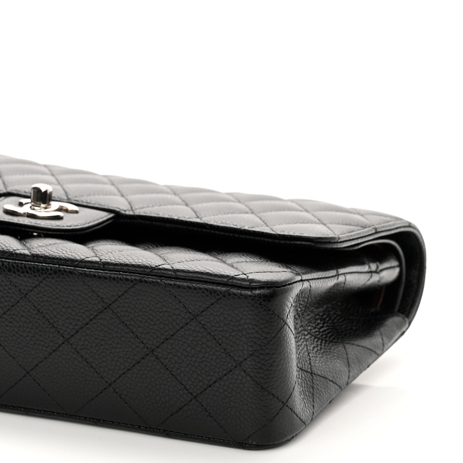 Chanel Caviar Quilted Medium Double Flap Black 10 of 10