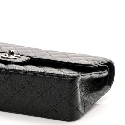 Chanel Caviar Quilted Medium Double Flap Black 10 of 10