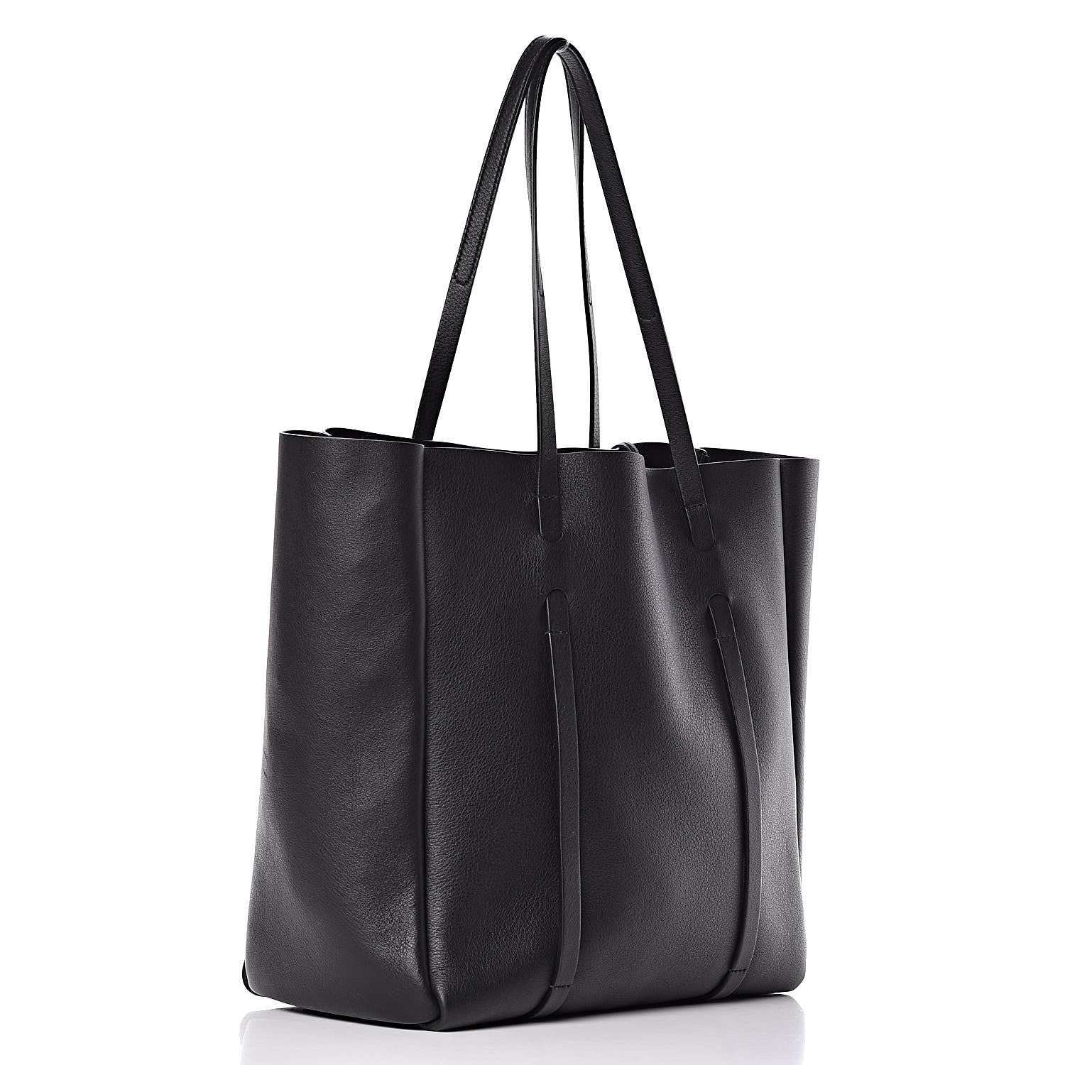 Balenciaga Calfskin Small Everyday Tote Black 3 of 10