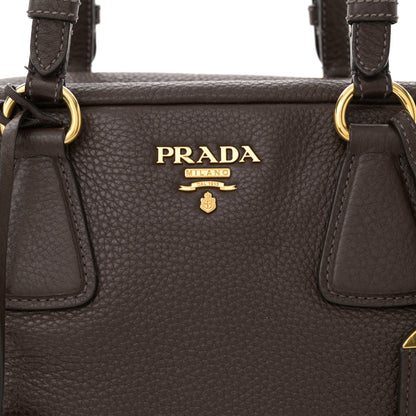 Prada Vitello Daino Bauletto Caffe 7 of 13