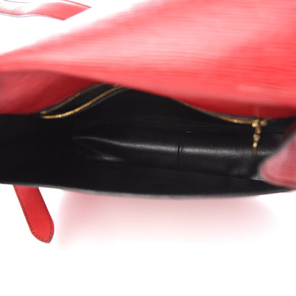 Louis Vuitton Epi Saint Cloud GM Castillan Red 5 of 9
