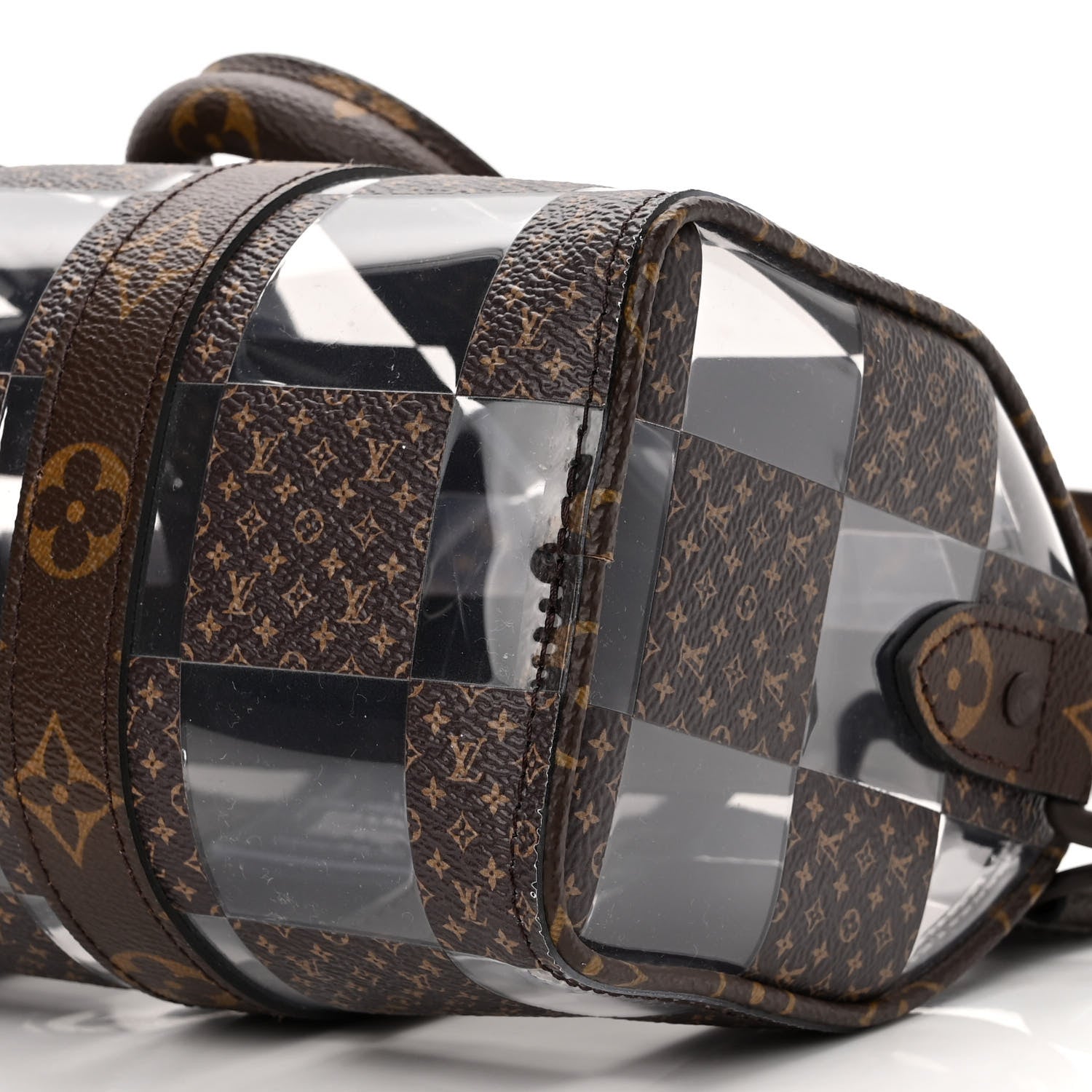 Louis Vuitton PVC Monogram Chess Keepall Bandouliere 25 9 of 9
