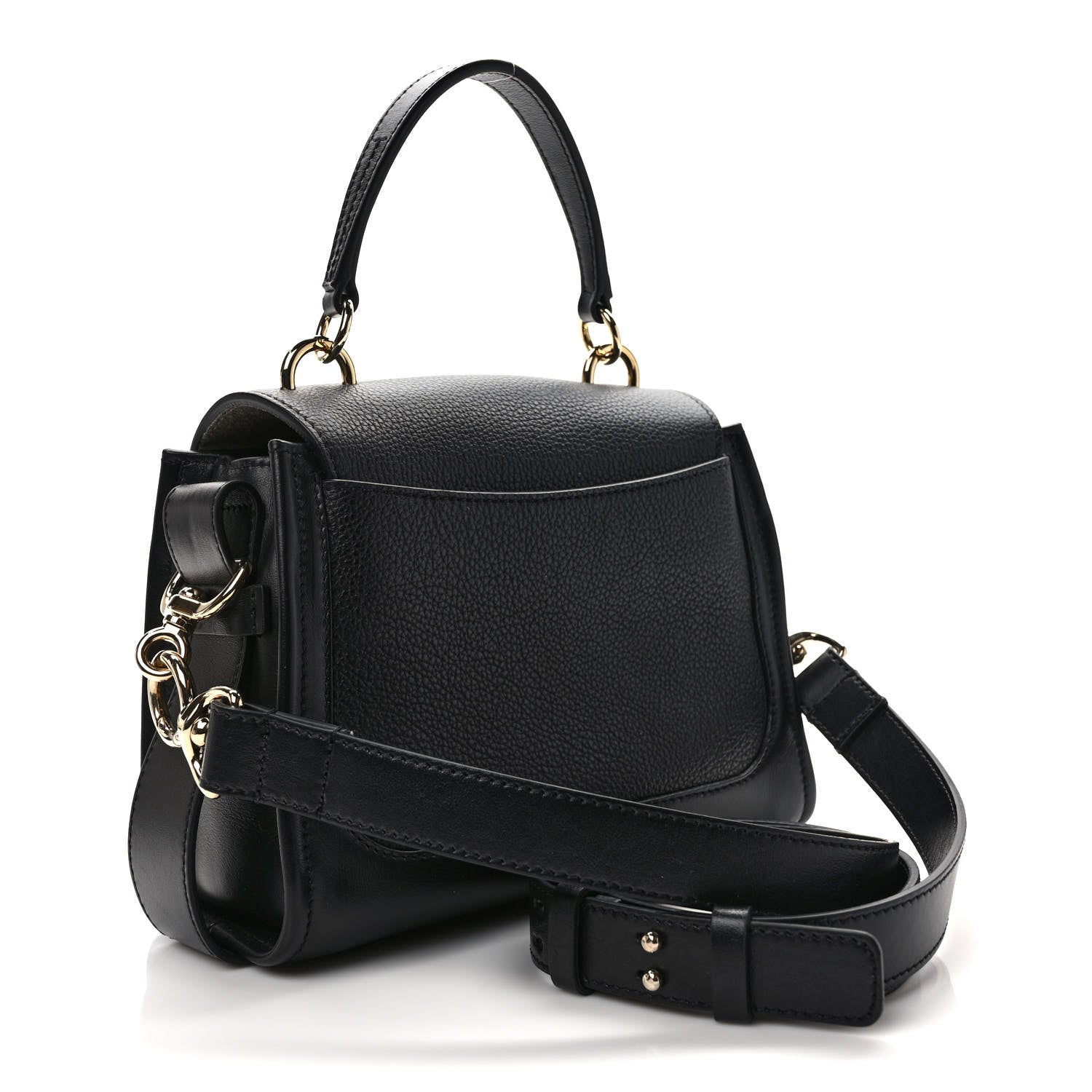 Chloe Calfskin Mini Tess Day Bag Black 3 of 8