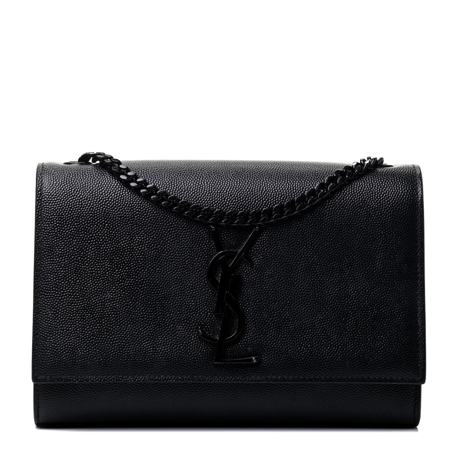 Grain De Poudre Small Monogram Kate Satchel Black