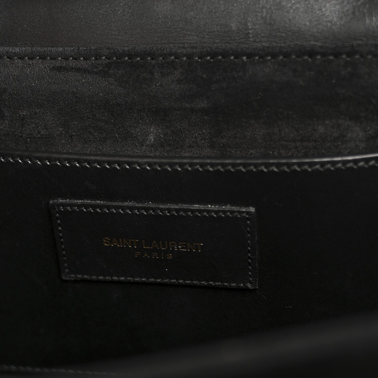 Calfskin Medium Classic Lulu Bag Beige Black