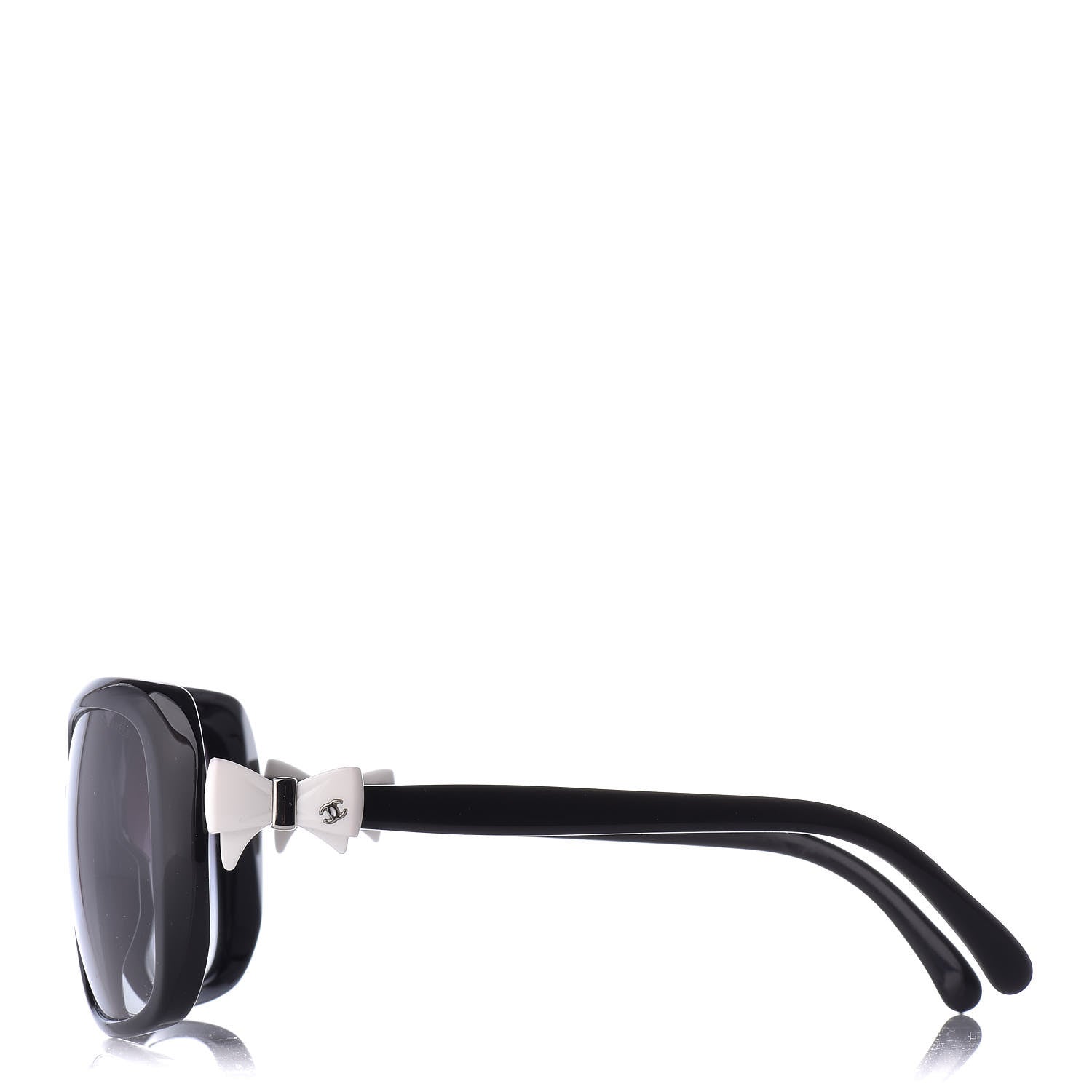 Chanel CC Bow Sunglasses 5171 Black White 3 of 7