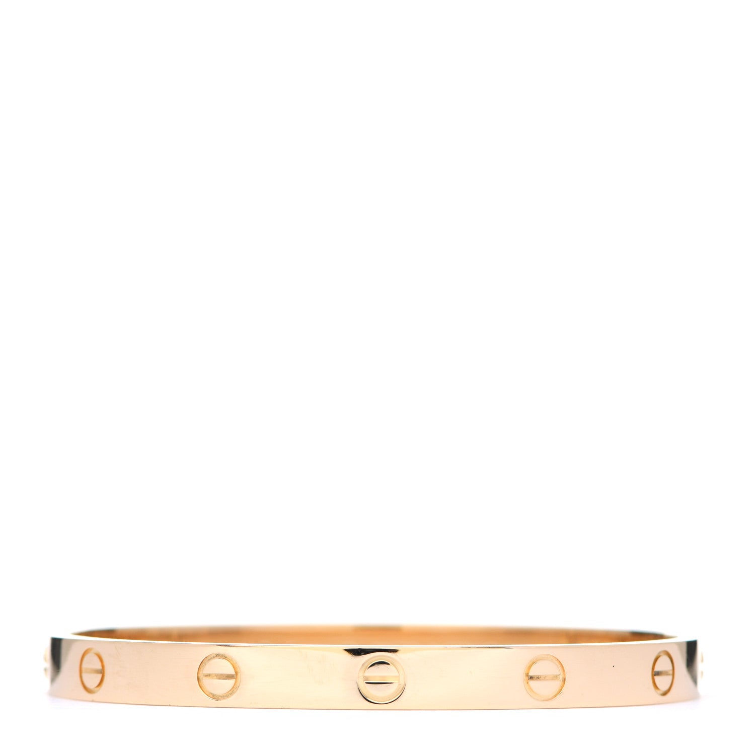 Cartier 18K Yellow Gold LOVE Bracelet 18 1 of 5